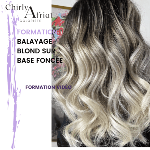 Balayage Blond sur Base foncé