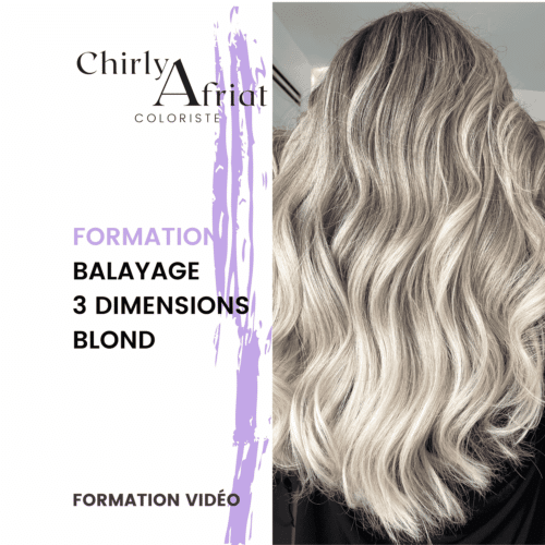 Balayage 3 dimensions blonde