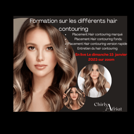 Formation les différents hair contouring