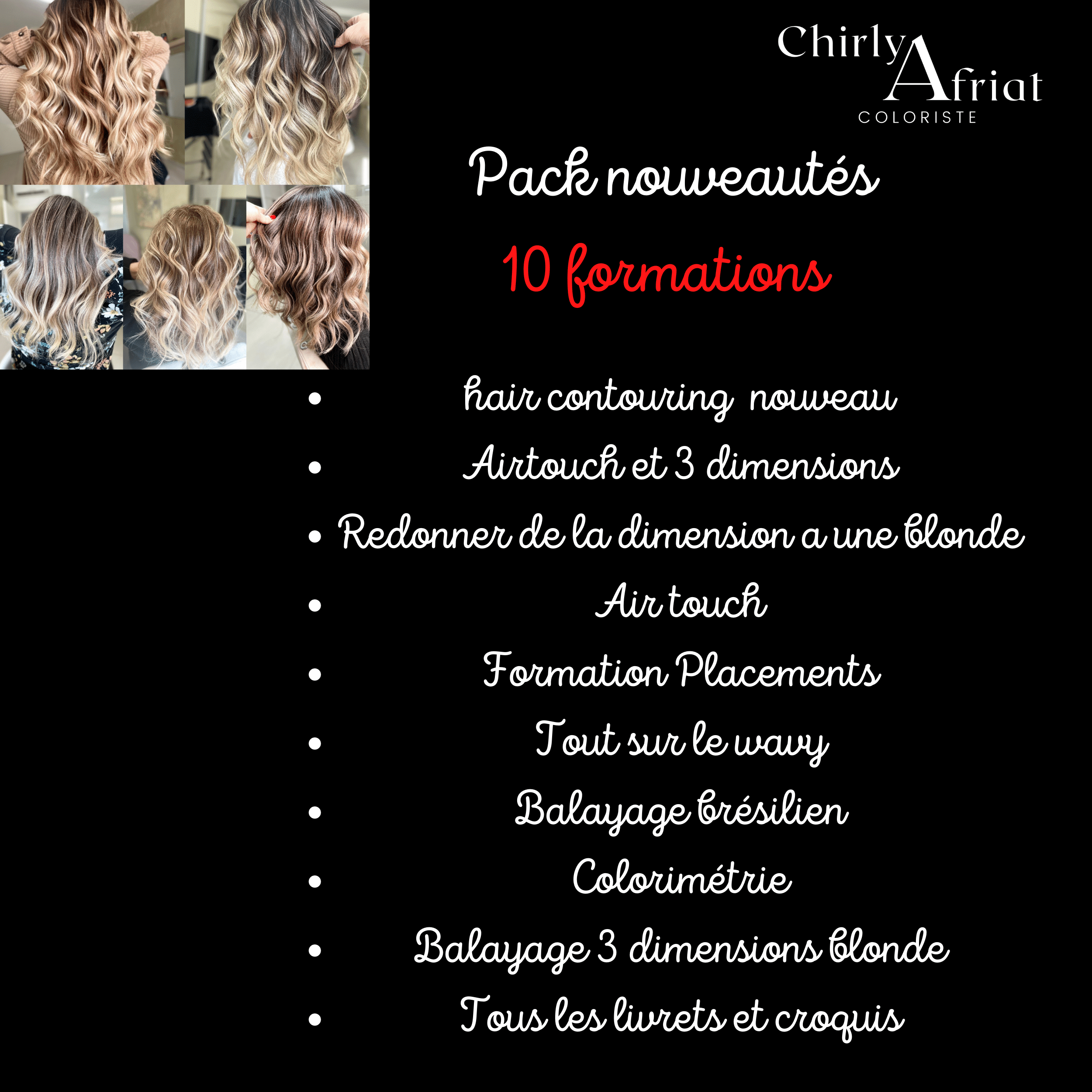 Pack balayages rapides et simples (10)