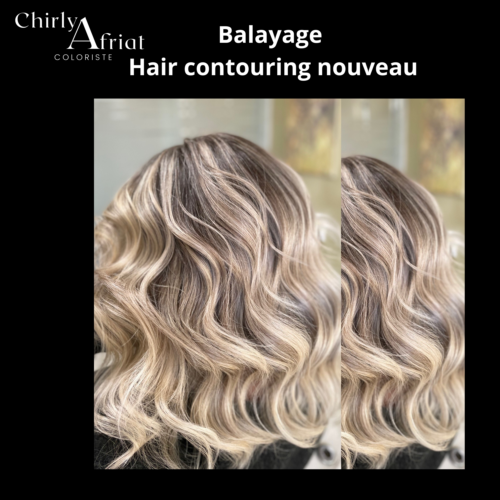 Hair contouring nouveau.
