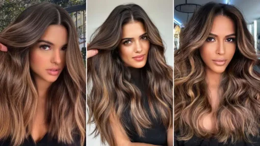 Balayage brunette inversé (nouveau)