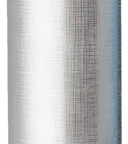 Rouleau d'aluminium gaufré argent qualité prémium