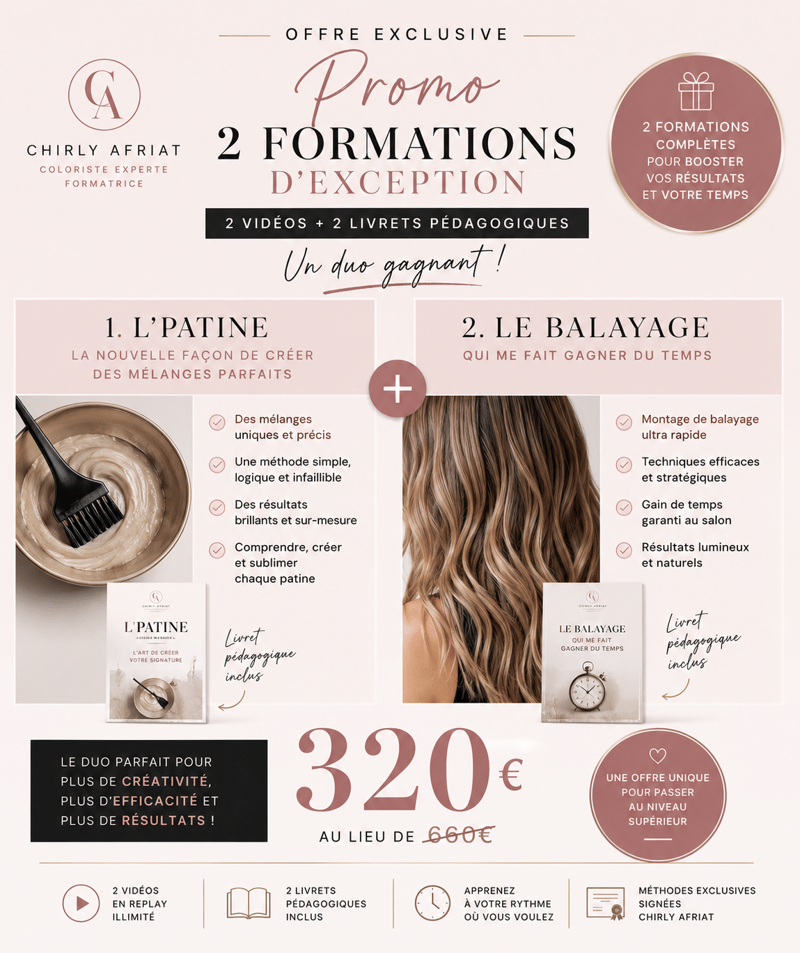 Pack deux formations d'exception